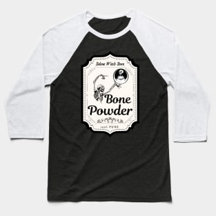 Vintage Label: 100% Pure Bone Powder from Selene Witch Store Baseball T-Shirt